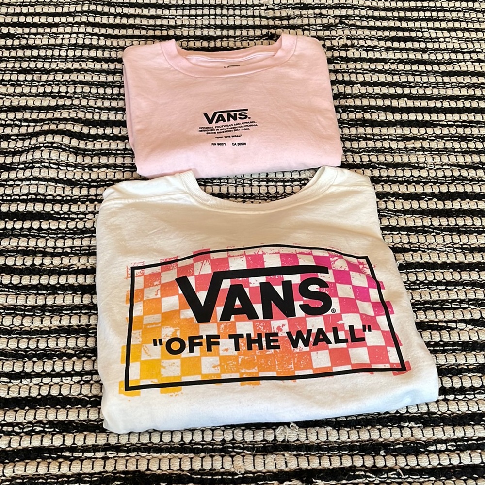 Vans t-shirts